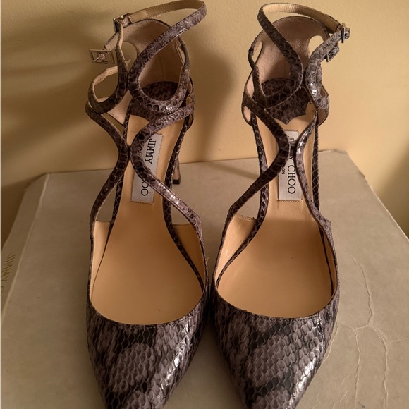 Alligator Jimmy Choo heels - Picture 5 of 8